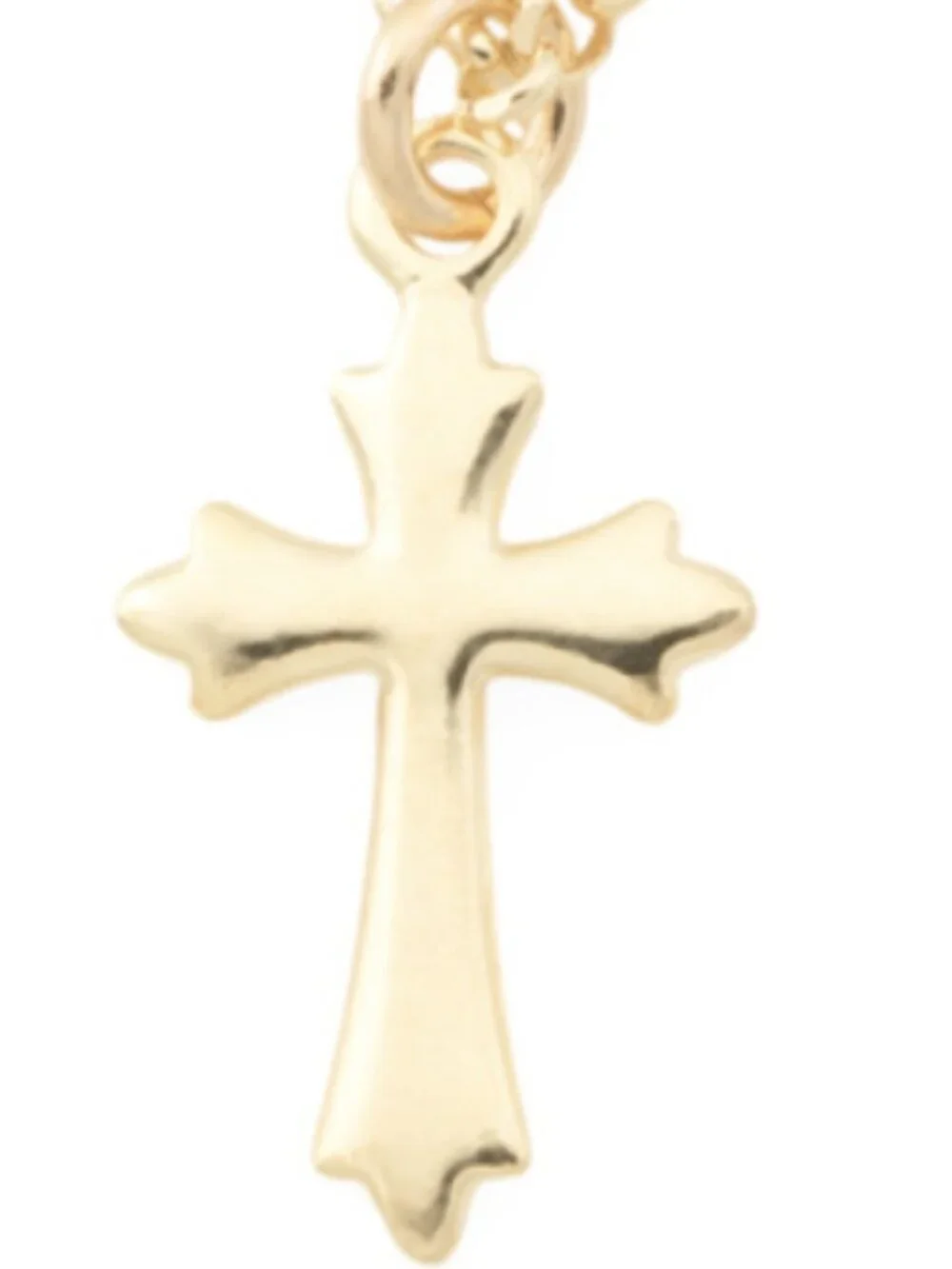 MIA FIORE Made In Italy 14kt Gold Plated Cross Necklace